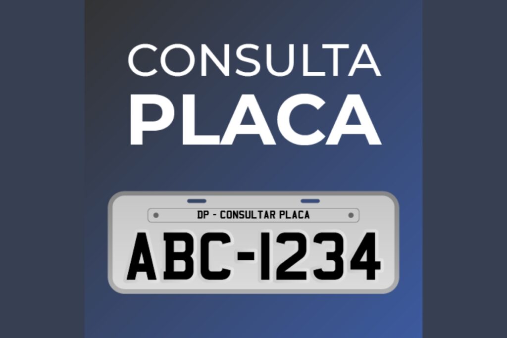 Consulta de placa de veículo ABC-1234