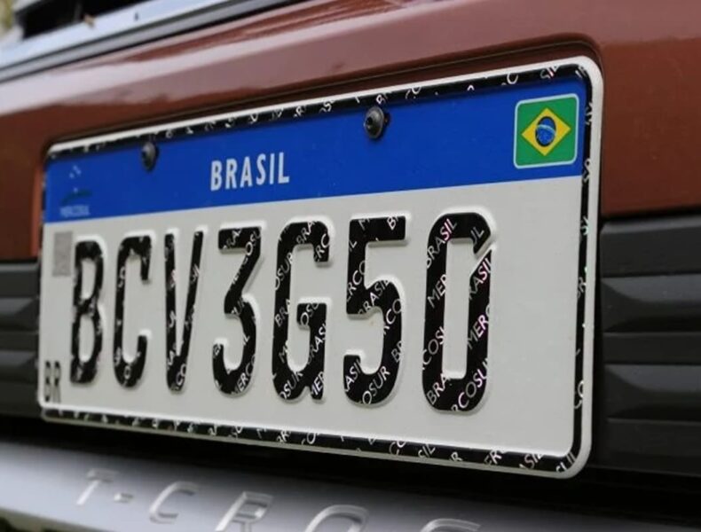 detran al recolocação da placa mercosu