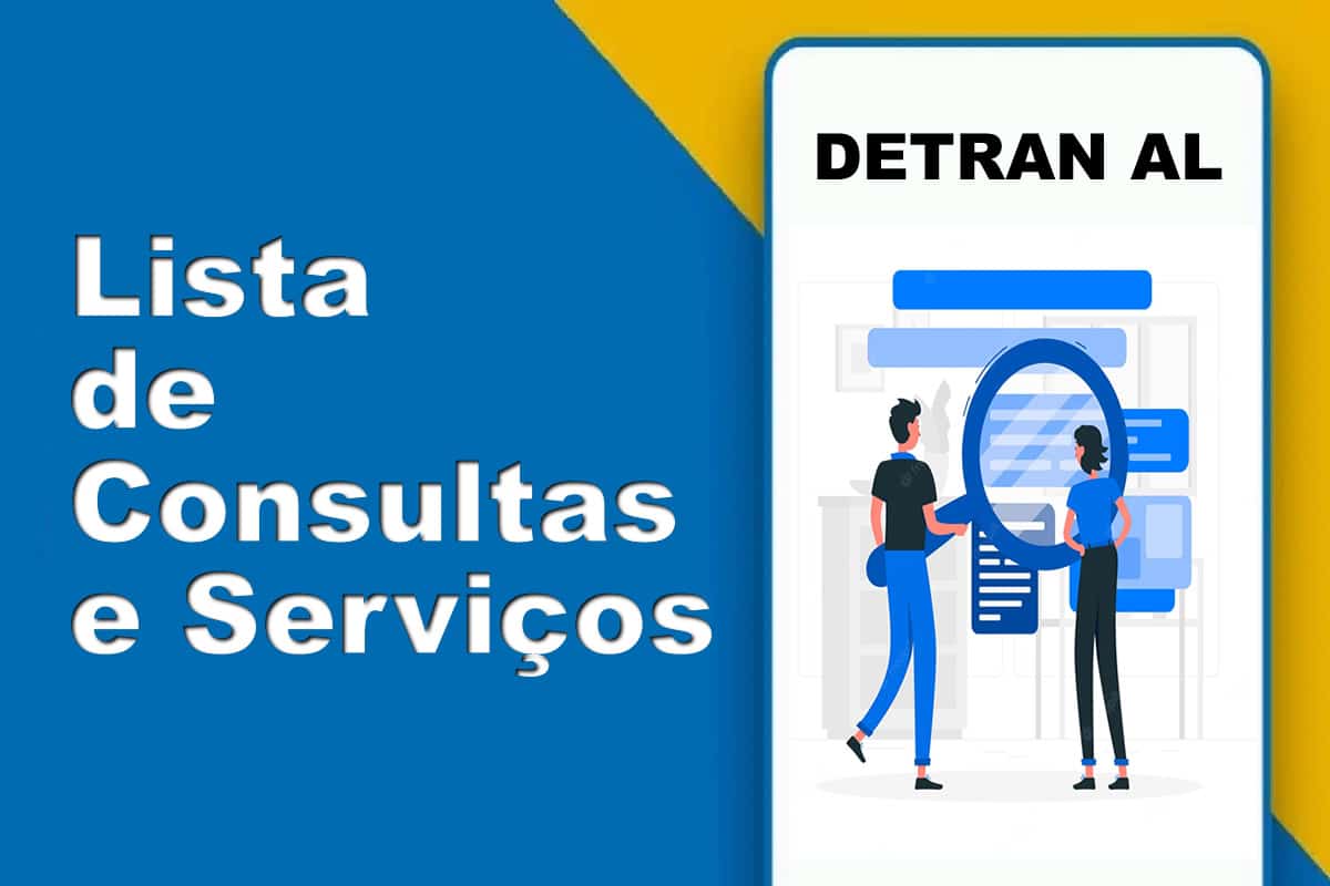 lista de consultas e outros serviços do detran al