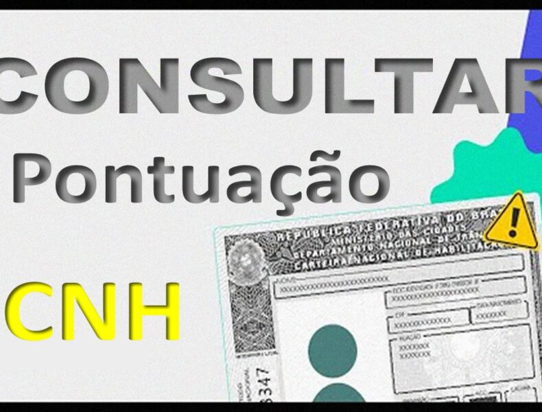 consulta pontuação cnh detran al